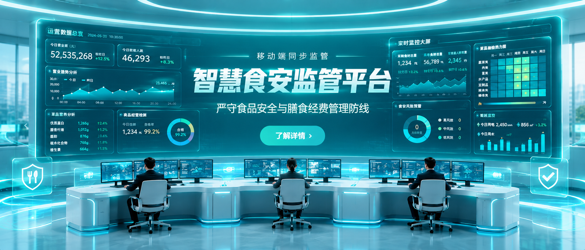 米果智能智慧食堂数字化运营场景